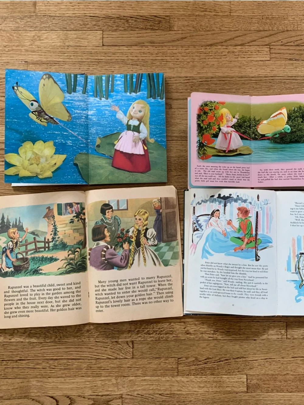 Vintage 1960s/70s 3D & Fairy Tale Lot (4) - Rare Shiba/Finland/Froebel-Kan